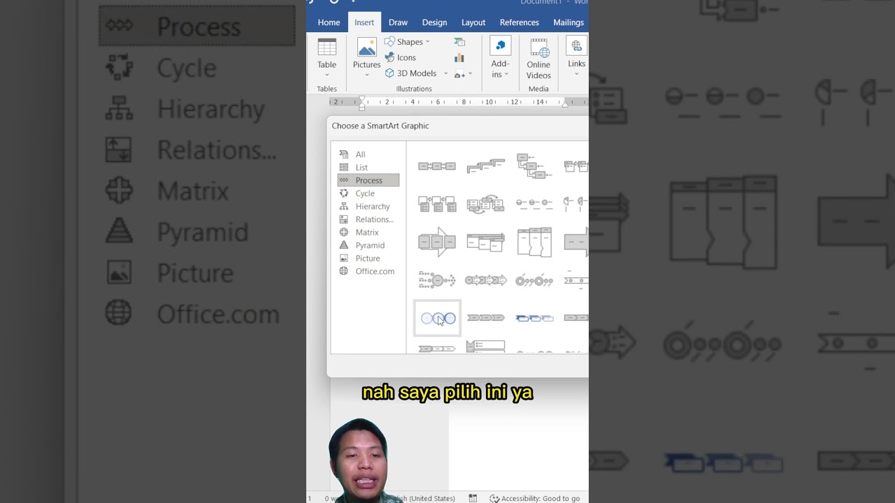 Smart Art Microsoft Word