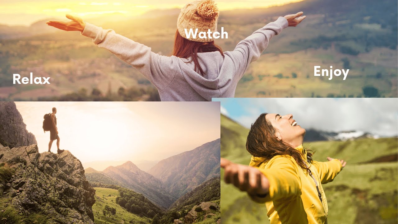 Enjoying Nature with Relaxing and calming Music