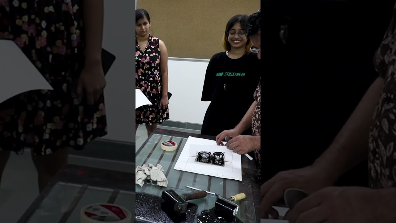Linocut Workshop | IIAD | Indian Institute of Art & Design