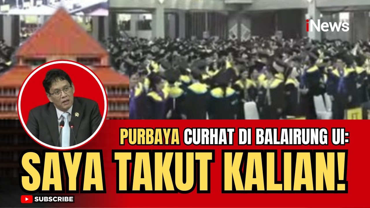 Purbaya Bikin Heboh Wisuda UI: ‘Kalian Pernah Demo Saya!’