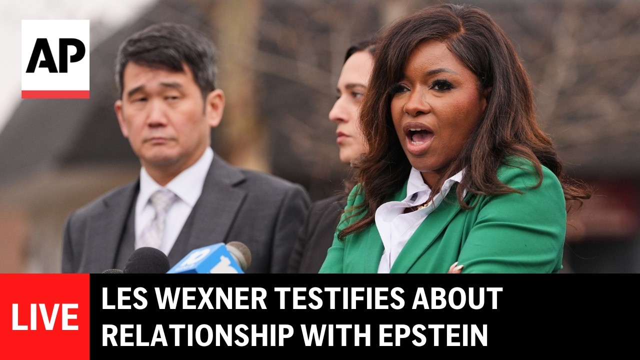 LIVE: Press conference after Les Wexner testifies about relationship with Epstein