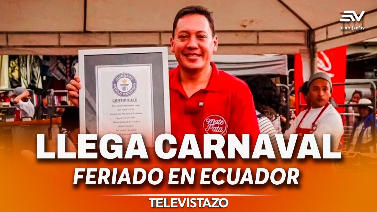 Cuenca entra al libro de los Récords Guinness con el mote pata más grande del mundo | Televistazo