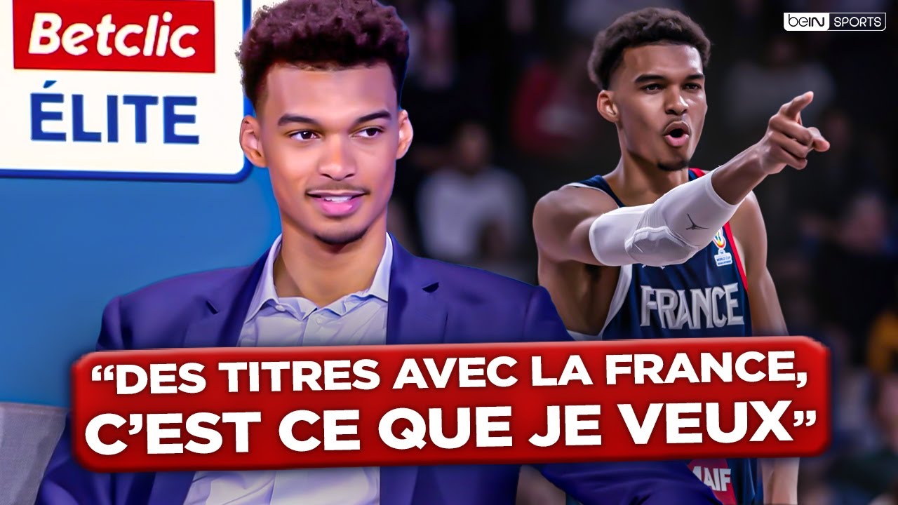 La NBA, l'Equipe de France, son parcours... Notre interview avec WEMBANYAMA