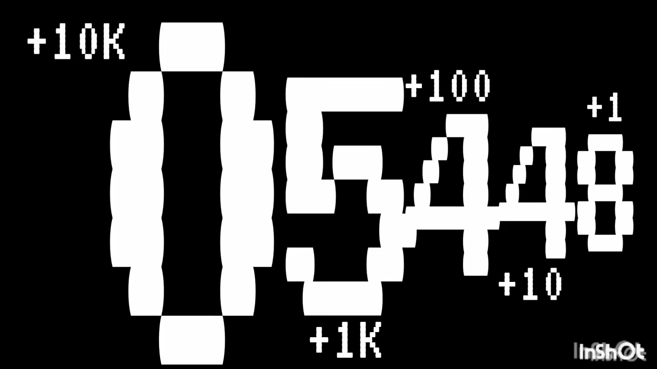 0 to 1 million with sound effects