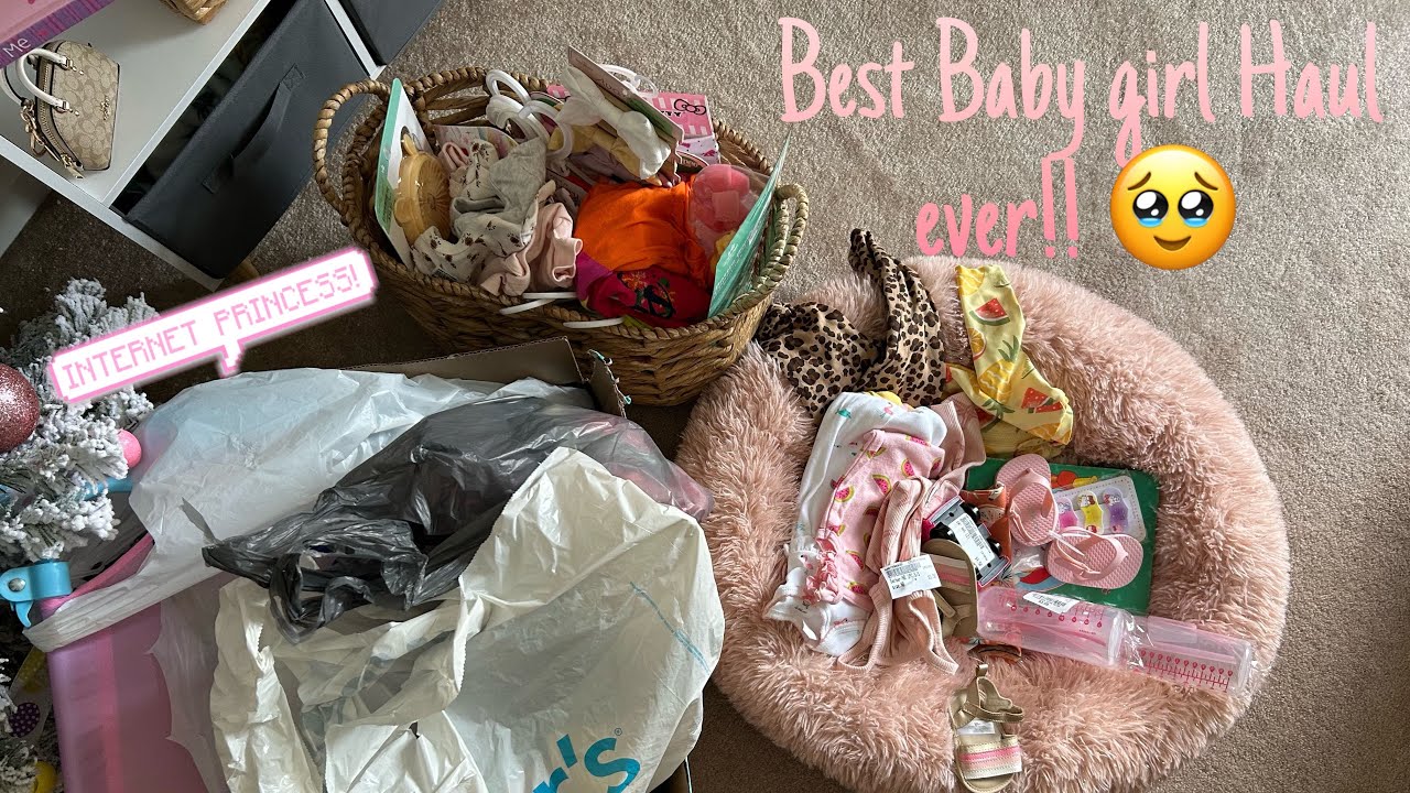 Gifts from my supporters + HUGE baby girl haul 😍 (Budget Reborn Edition)
