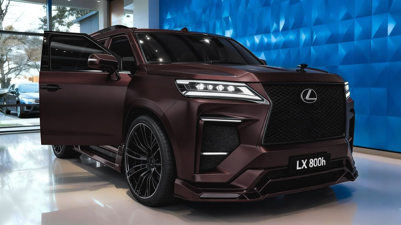 Lexus LX 800H 2026 года стал темным королем роскоши, а GLS и Land Cruiser стали предметом светски...