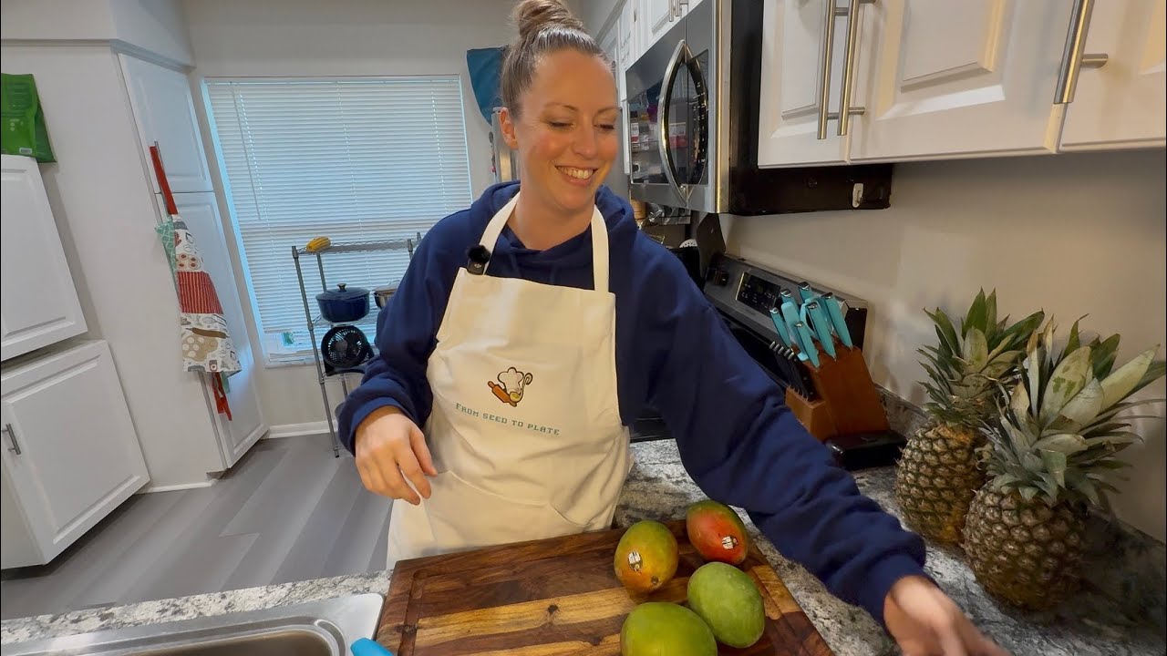 Dehydrated mango and canned pineapple | Healthy snacks that are shelf stable