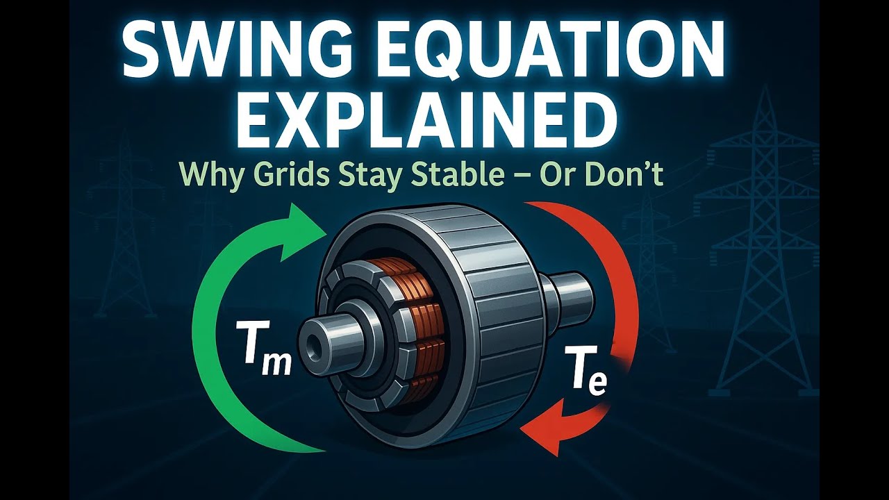 Understanding the Swing Equation | Power System Stability Explained for Engineering Students