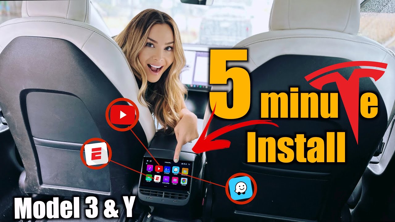 ЭТОТ задний экран для Tesla Model 3/Y — ЭТО ВСЕ!
