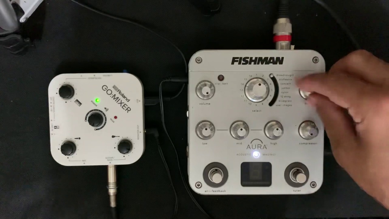 Sond Test - Pedal AURA Spectrum / FISHMAN