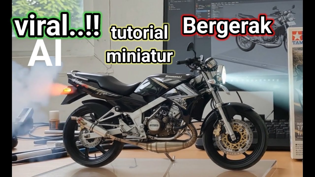Tutorial Cara Membuat Foto Miniatur AI Bergerak