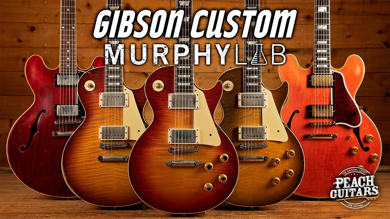 Gibson Custom Murphy Lab: Everything you need to know about these BRAND NEW vintage guitars!