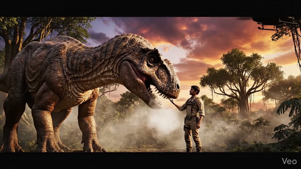 A Dinosaur Who Trusted Humans | Hollywood Movie Style
