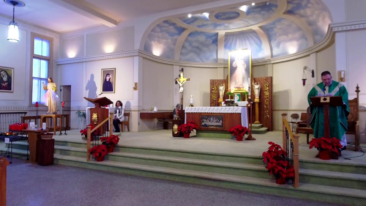 Messe du samedi 7 fevrier 2026 Sanctuaire de la Miséricorde Divine