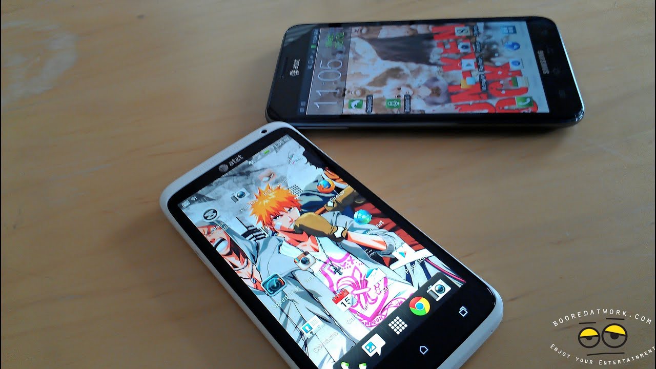 Battle Vid: HTC One X vs. Samsung Galaxy Note