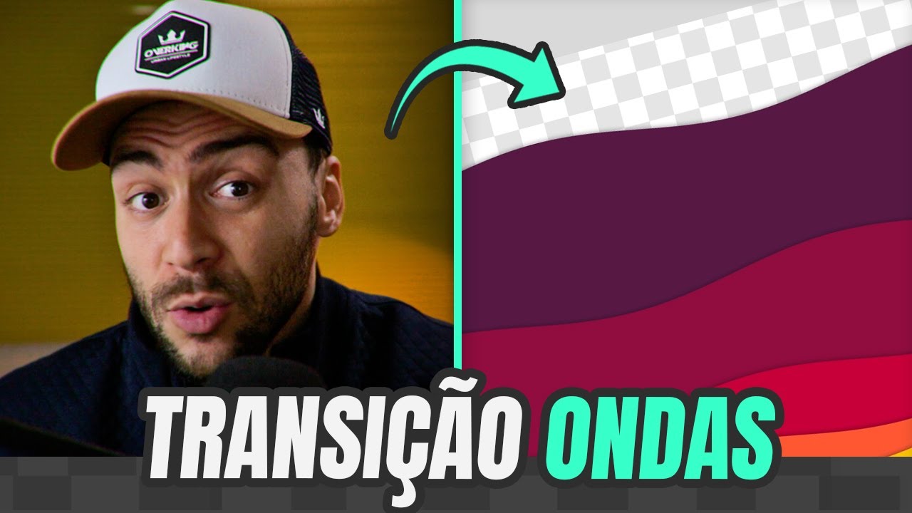 Como fazer TRANSIÇÃO em ONDAS com After Effects