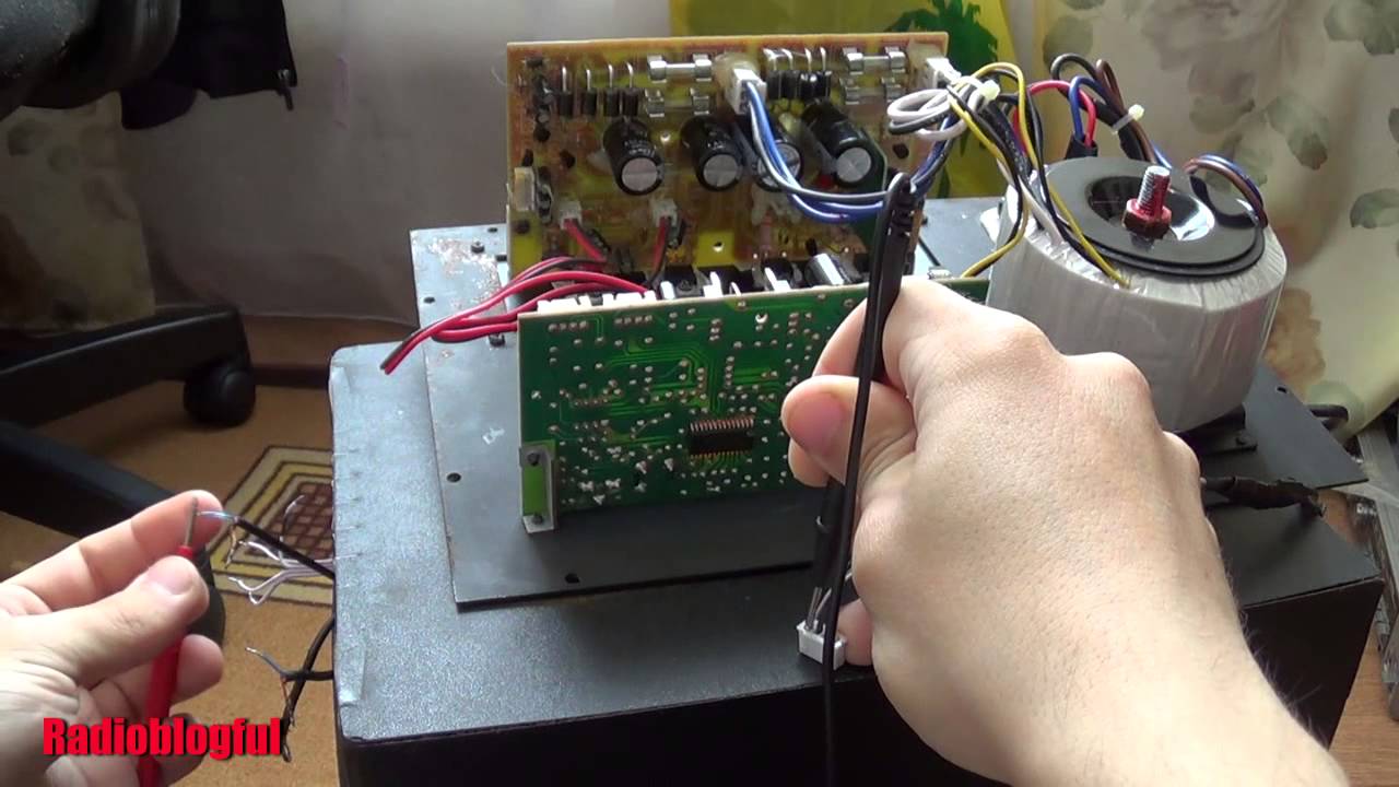 Ремонт акустической системы Microlab x16
