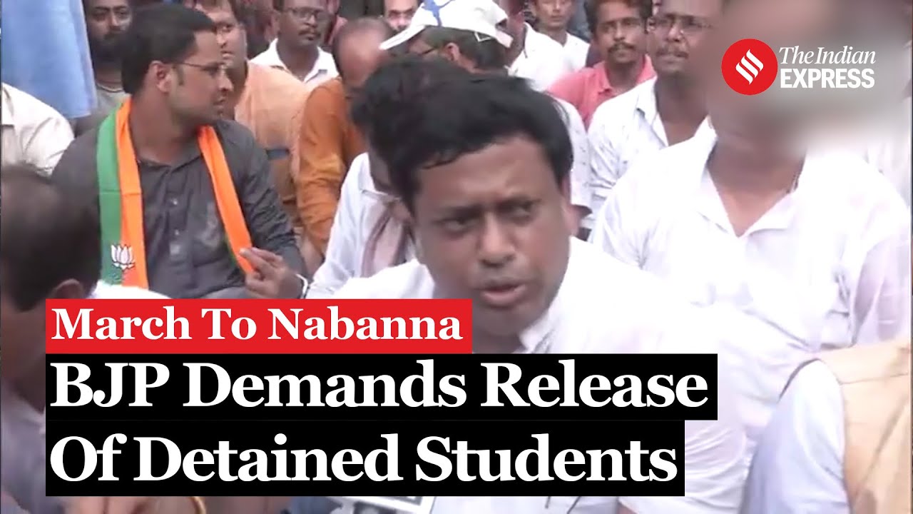 Nabanna Abhijan: Sukanta Majumdar Demands Release of Detained Students | Kolkata Protest