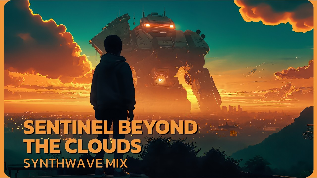 Sentinel Beyond the Clouds | Upbeat Heroic Synthwave Mix