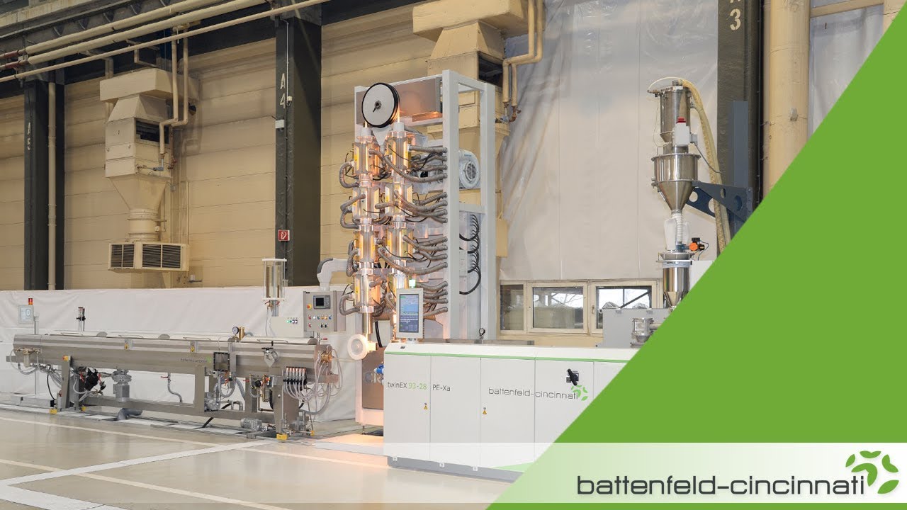 PE-Xa pipe extrusion line competence