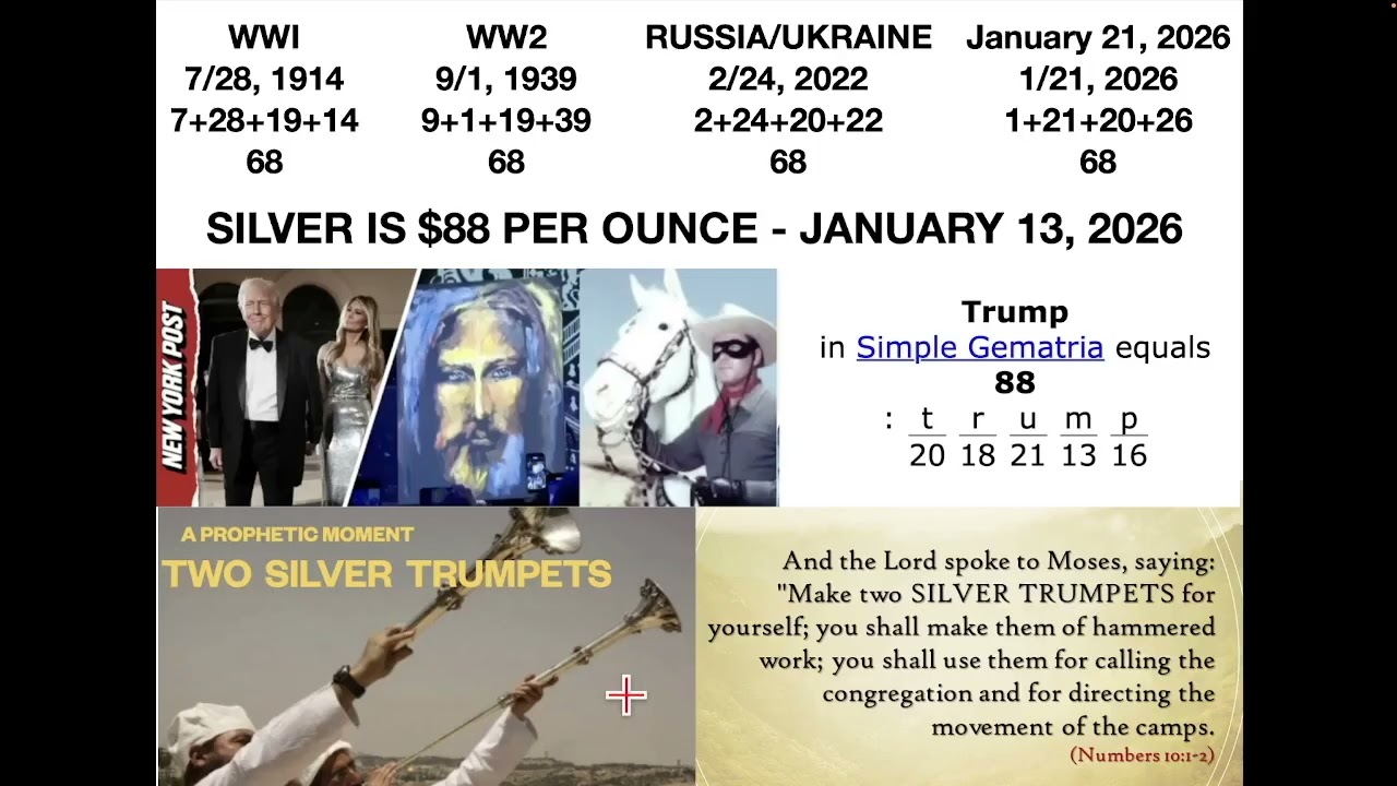 THE SILVER TRUMPET - WATCHING JANUARY 19-21, 2026