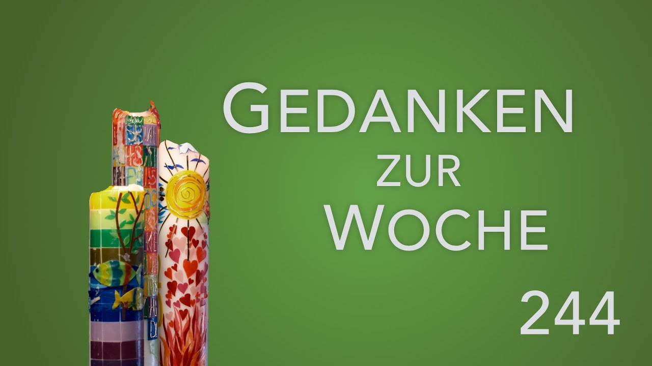 Der Balken im Auge - Gedanken zur Woche - 12.10.2025