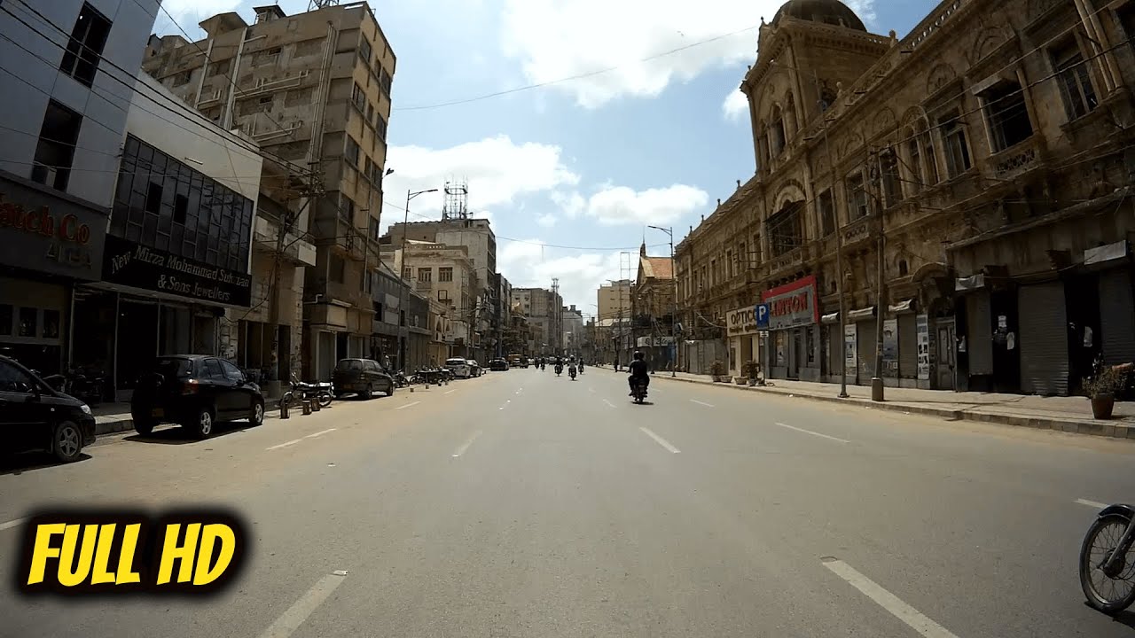 Karachi Street View Sadar to Frere Hall Karachi | Solo Travel | Travel with Imran