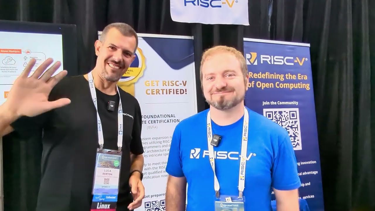 RISC-V at OSS Europe: Dev Boards, RVA23 & Ready-to-Run Linux Laptops with James De Vile