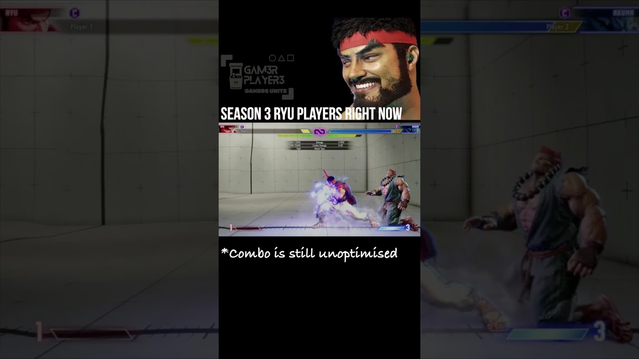 Season 3 Ryu Players Right Now #streetfighter6 #season3 #ryu #buff #combos