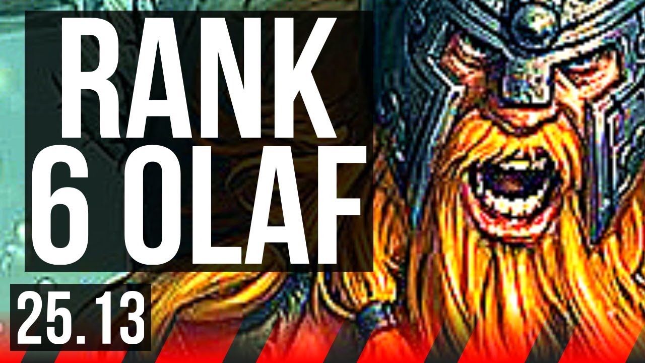 OLAF vs YORICK (TOP) | 9/1/6, Rank 6 Olaf, 67% winrate, Legendary | VN Challenger | 25.13