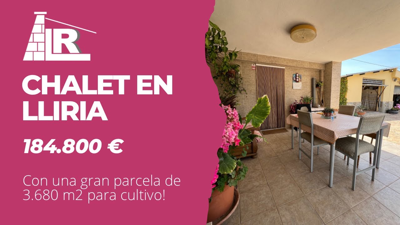 RUSTIC LEVANTE - COQUETO CHALET EN UN ENTORNO RURAL CON LUZ Y AGUA!