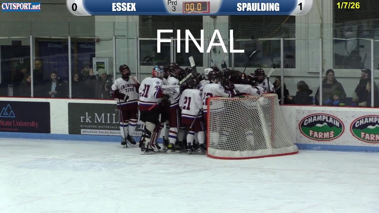 1/7/26-Essex @ Spaulding Boys Hockey