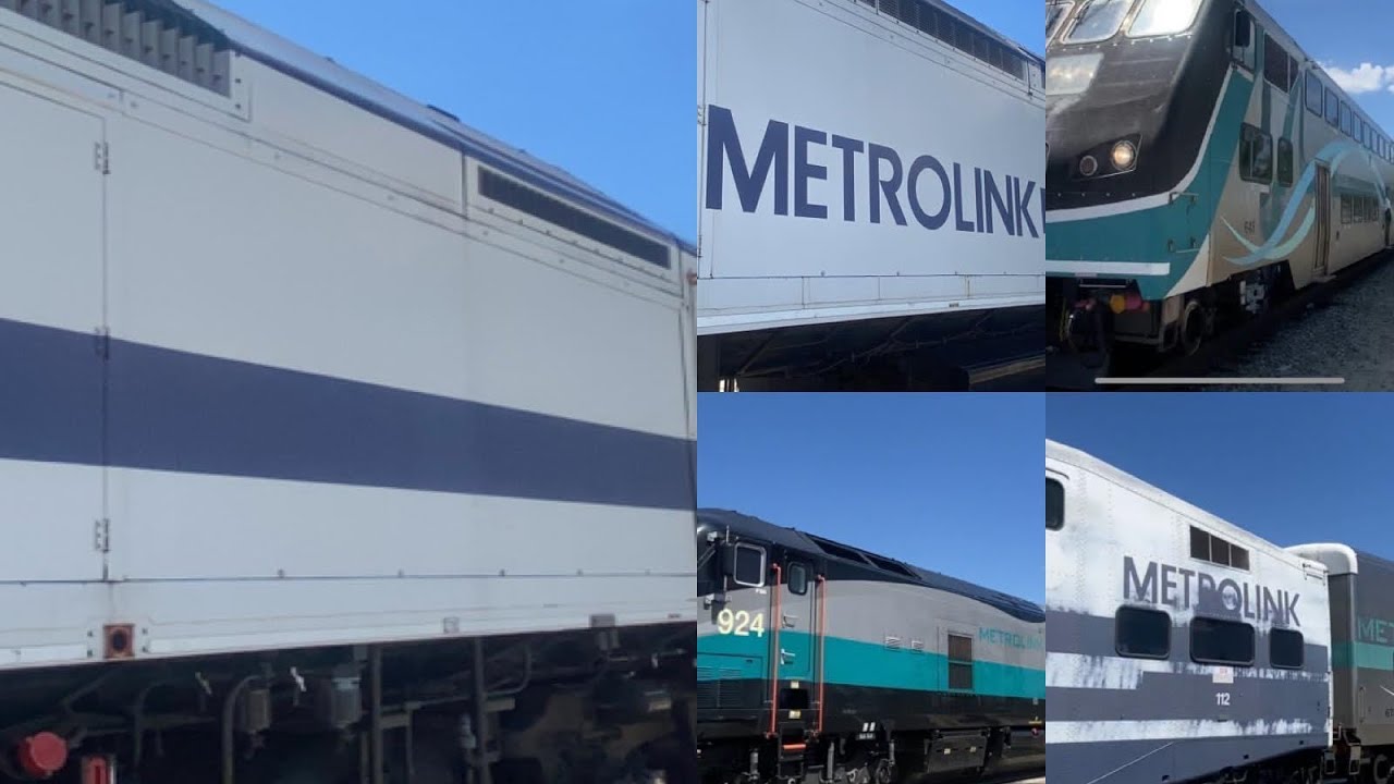 8-7-22 Railfanning Metrolink Sylmar Station and pacoima Ft 2 mp36’s(360 subscribers special)