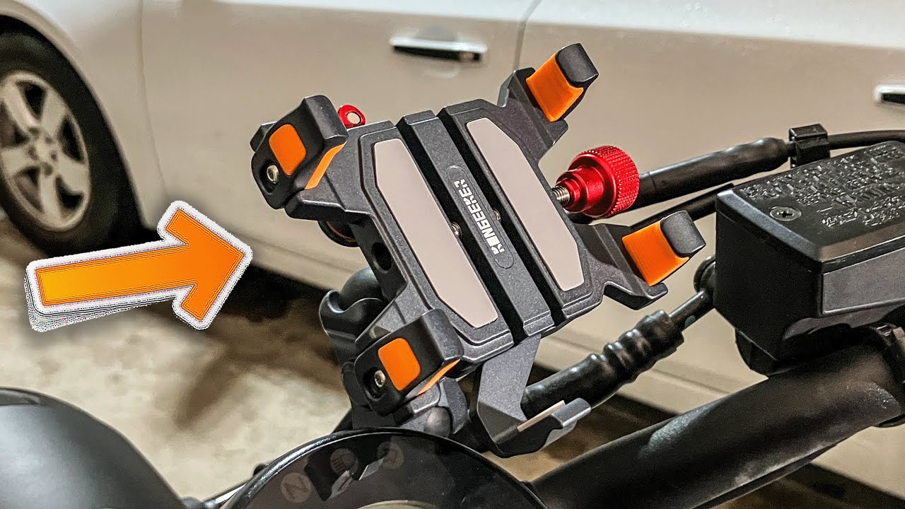 Kongeeker K1 Aluminum Motorcycle Phone Mount - User Review