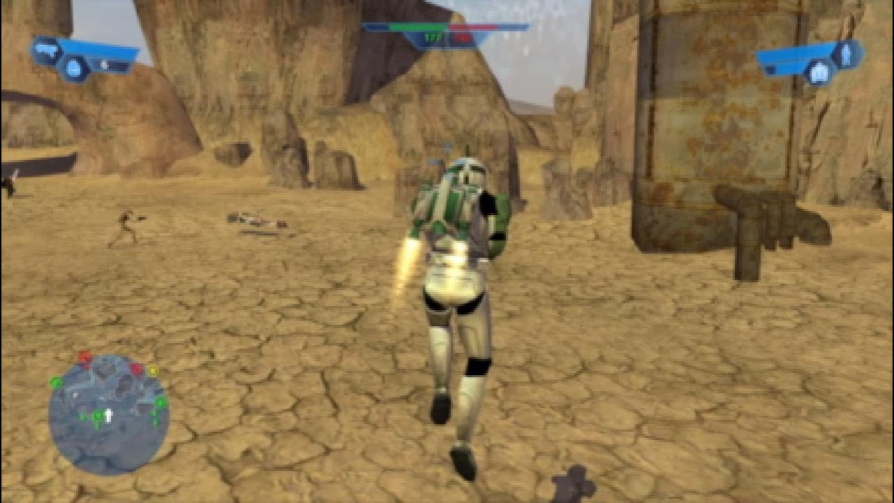 Battlefront Attack of the Clones Tattoine Sandcrawler