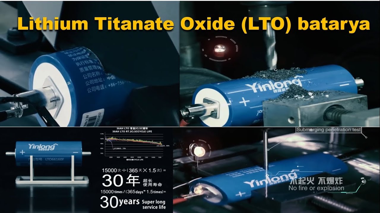 Lto batarya lithium titanate batarya genel bakış güvenli mi? Türkiye'de var mı? yinlong lto toshiba