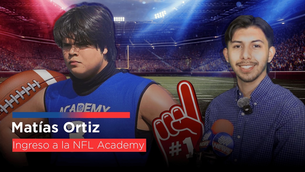 Matías Ortiz logra su ingreso a la NFL Academy | El sueño comienza