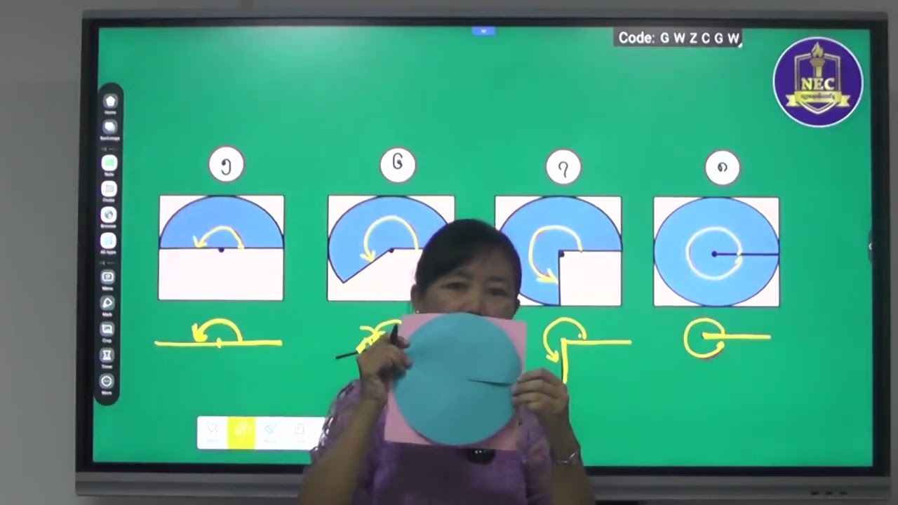 Grade 4 Mathematics အခန်း(၅) ထောင့်များ