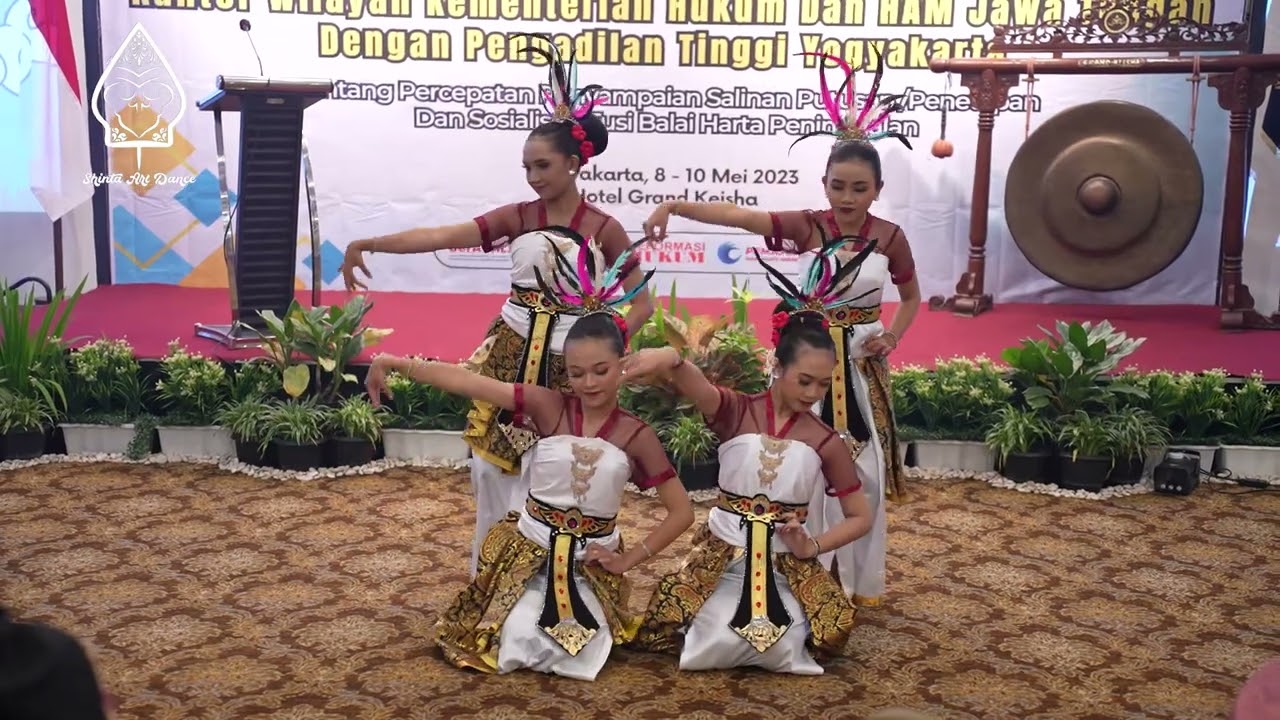 TARI SENYUM INDONESIA - Kemenkumham | HIGH QUALITY AUDIO  #traditional #indonesiandance