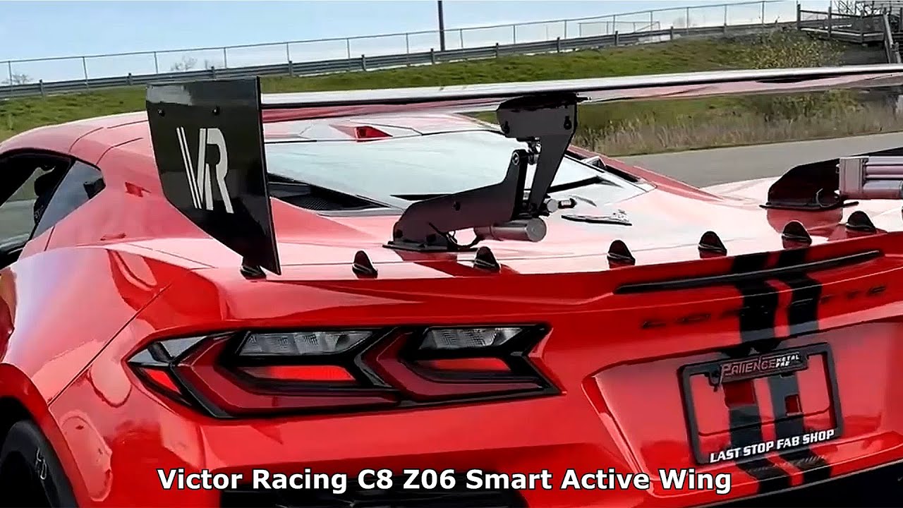 Victor Racing C8 Z06 Active Aero Wing