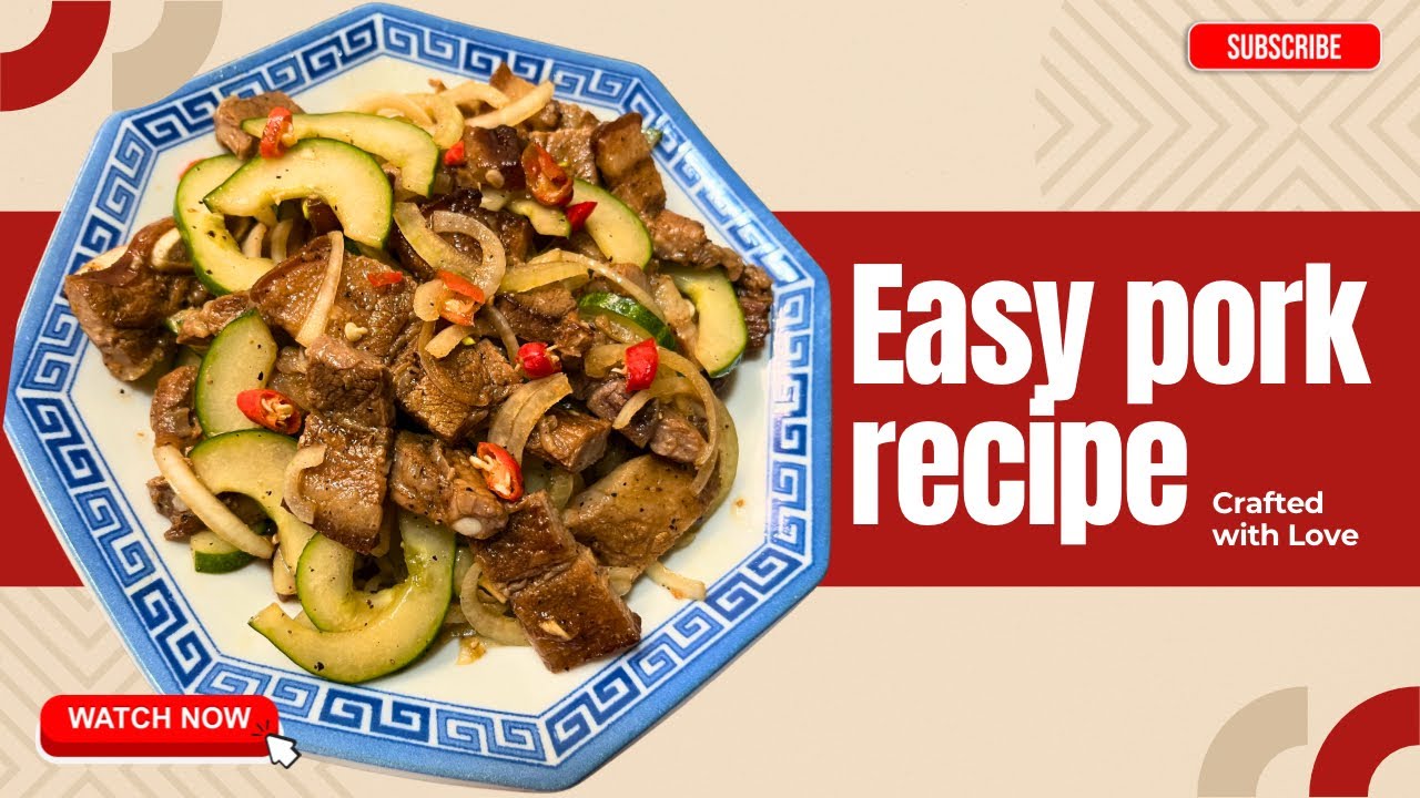 Another Easy Pork Recipe | Simple and Delicious#cooking #lutongbahay #food #easyrecipe #porkrecipe 