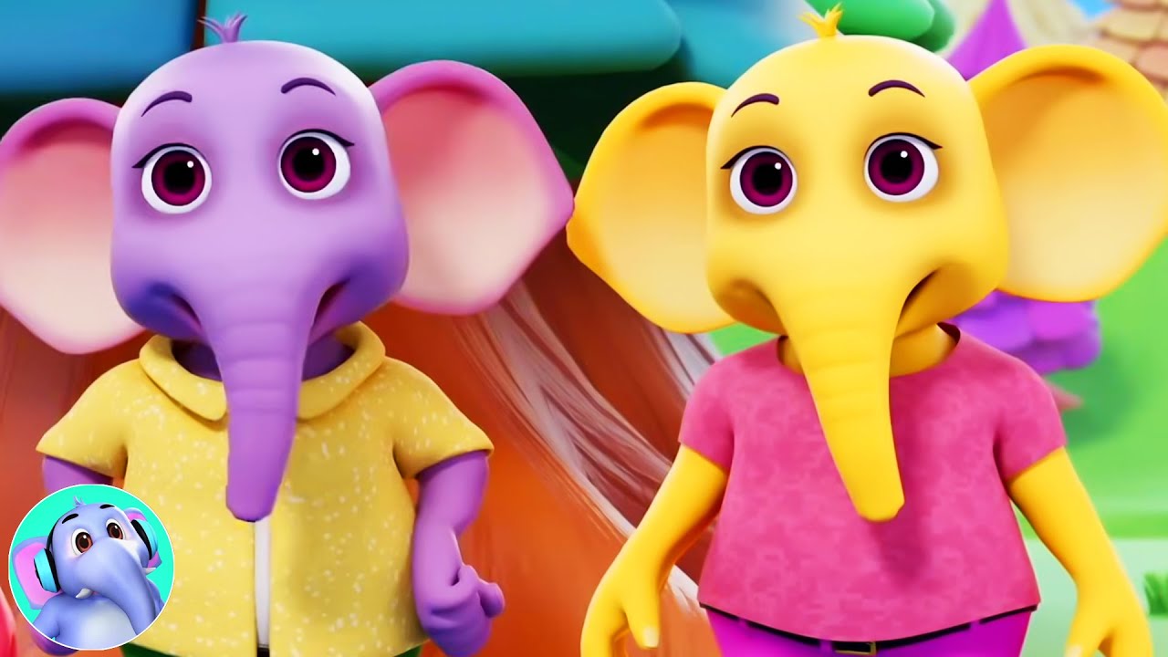 एक मोटा हाथी, Ek Mota Hathi Song + More Hindi Rhymes & Animated Cartoon For Kids