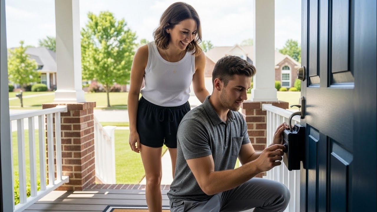 The Handyman Was Fixing Her Lock When She Asked a Forbidden Question.