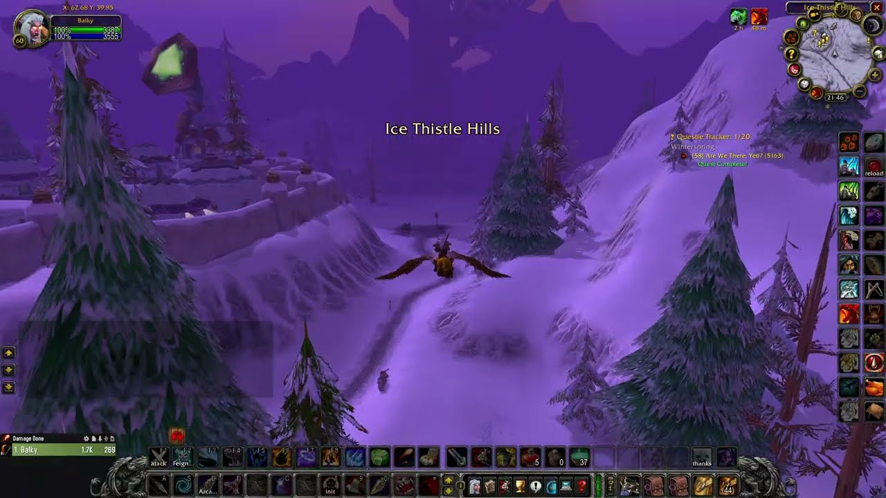 Are We There, Yeti? (WOW classic quest)