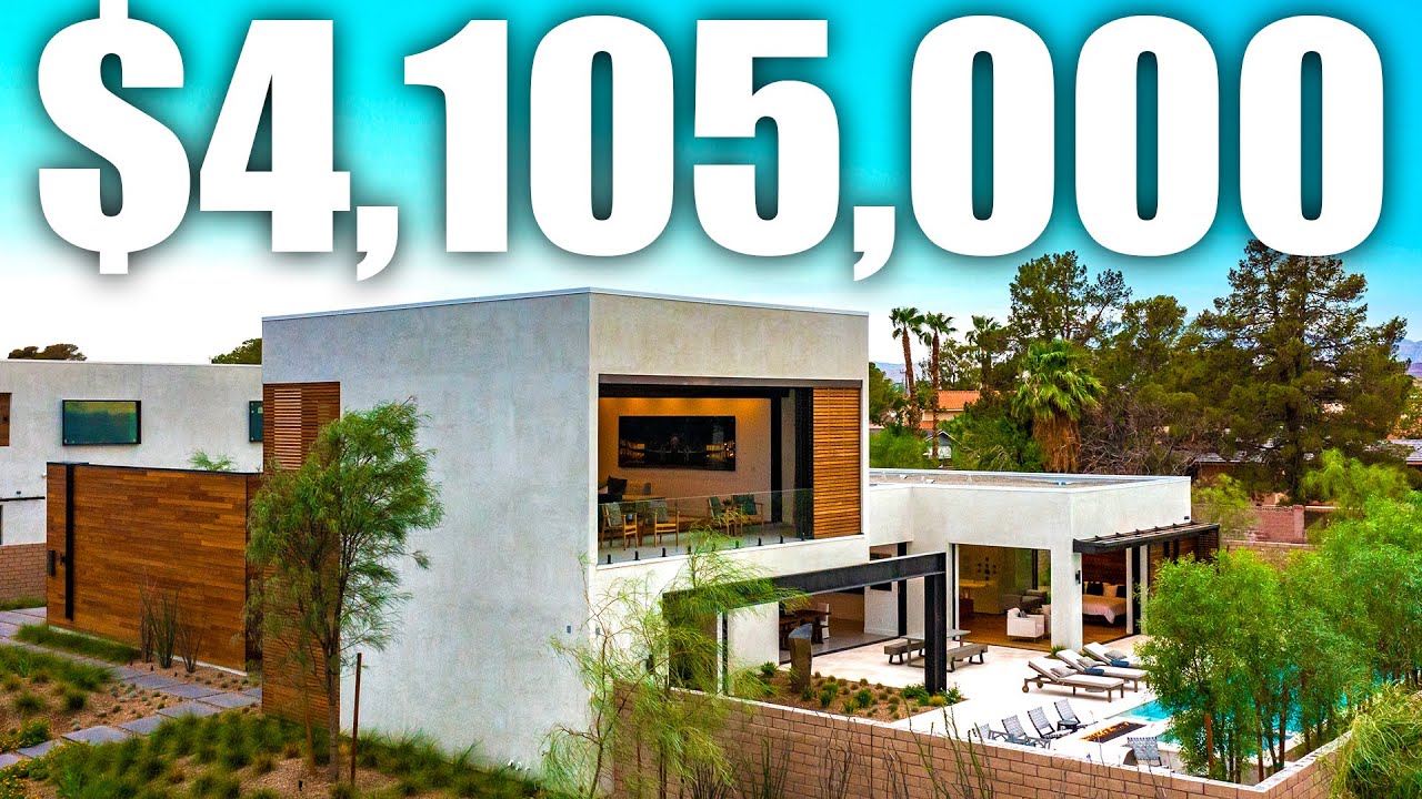 Touring a $4,105,000 Las Vegas Modern Mansion Designed By Renowned Photographer Peter Lik!