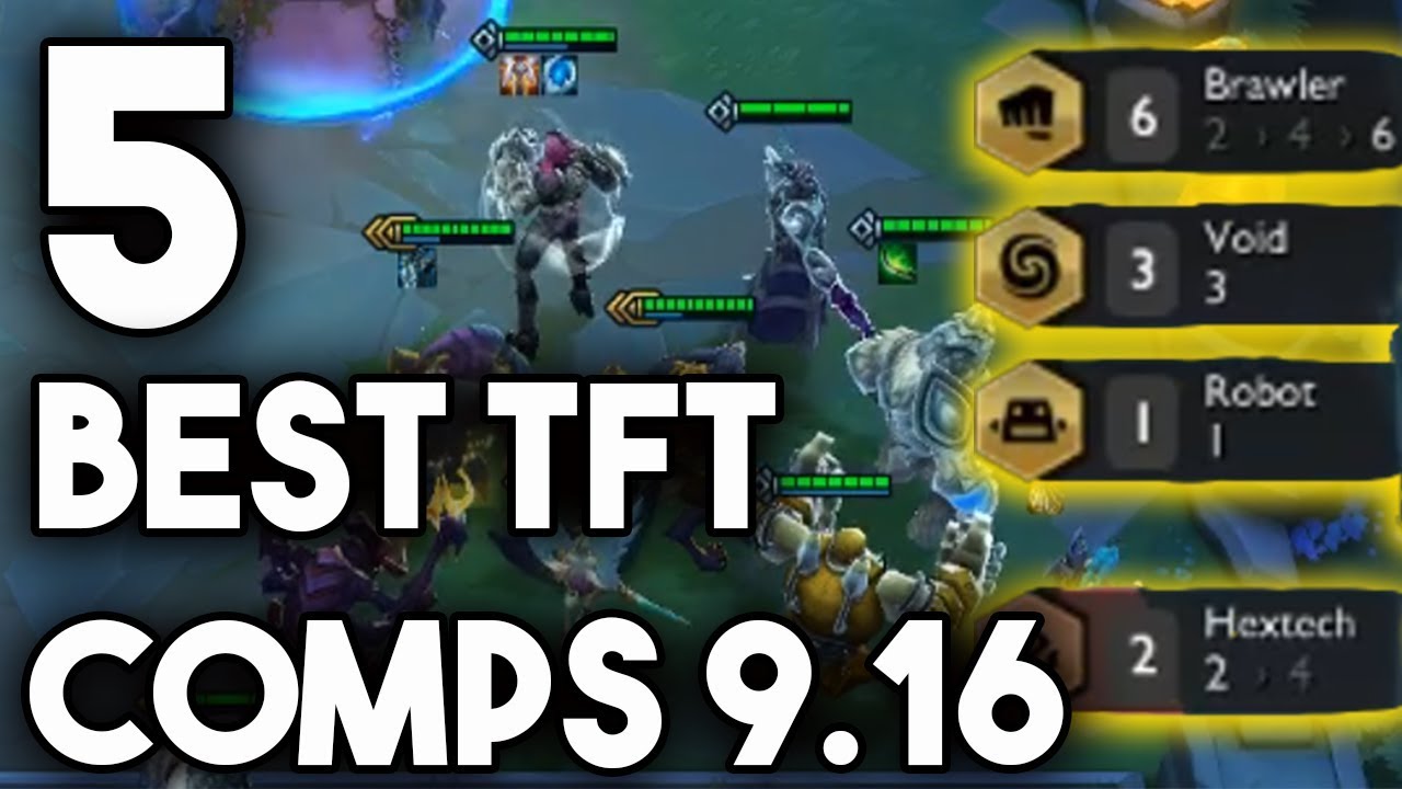 5 Best TFT Comps Patch 9.16 | Strong Teamfight Tactics Comps To Win Ranked 9.16