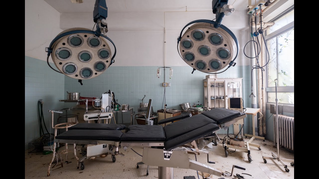 We explore a Intact Abandoned Island Hospital