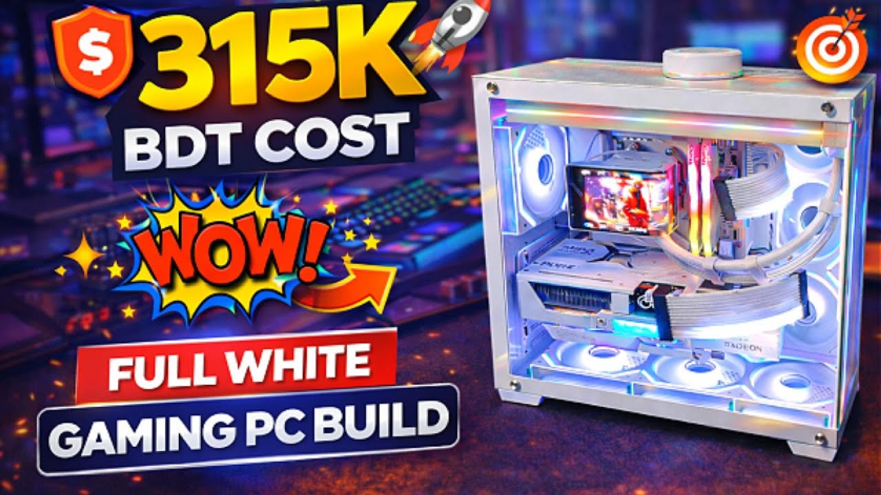 I Built My Dream White Gaming PC 🤍 | Full Build, Specs & Cost Breakdown
