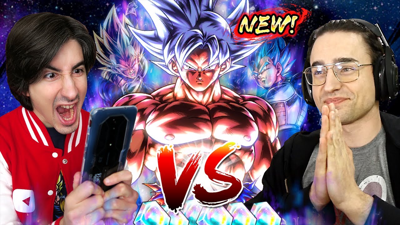 GIOSEPH e TUBE URLANO per la BROLY ANIMATION di GOKU Mastered Ultra Istinto Dragon Ball Legends ITA