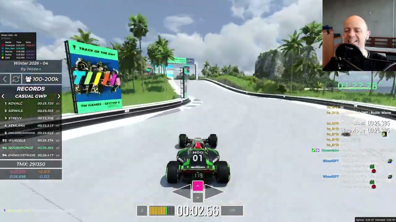 Trackmania Winter 2026 - WE 2026-02-14 - Personal Best Hunt Results on tracks 03-05